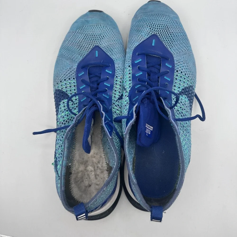Nike‎ Air Zoom Tempo NEXT Mens US 12 Blue Running Shoes FD2765 400